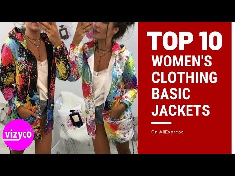 Women's Clothing Basic Jackets Top 10 Best Selling on AliExpress