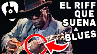 El RIFF de BLUES que todo guitarrista DEBE saber TOCAR | Aprende Blues fácil en guitarra eléctrica