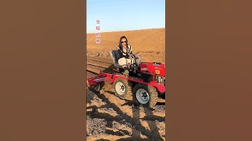 Micro tillage machin#Multifunctional rotary tiller#Four-wheel four-wheel drive micro tiller#shorts