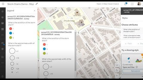 Teaching and Learning about Water with GIS:  Creating a field survey and a map