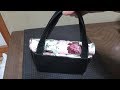 DIY 洗える保冷保温バッグinランチトートバッグ裏地付き。How to make washable insulated lunch tote bag