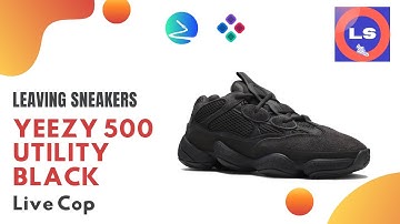 Yeezy 500 "Utility Black" Live Cop