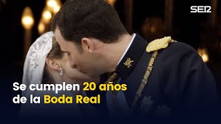 El aniversario de 20 años de la Boda Real entre don Felipe y doña Letizia