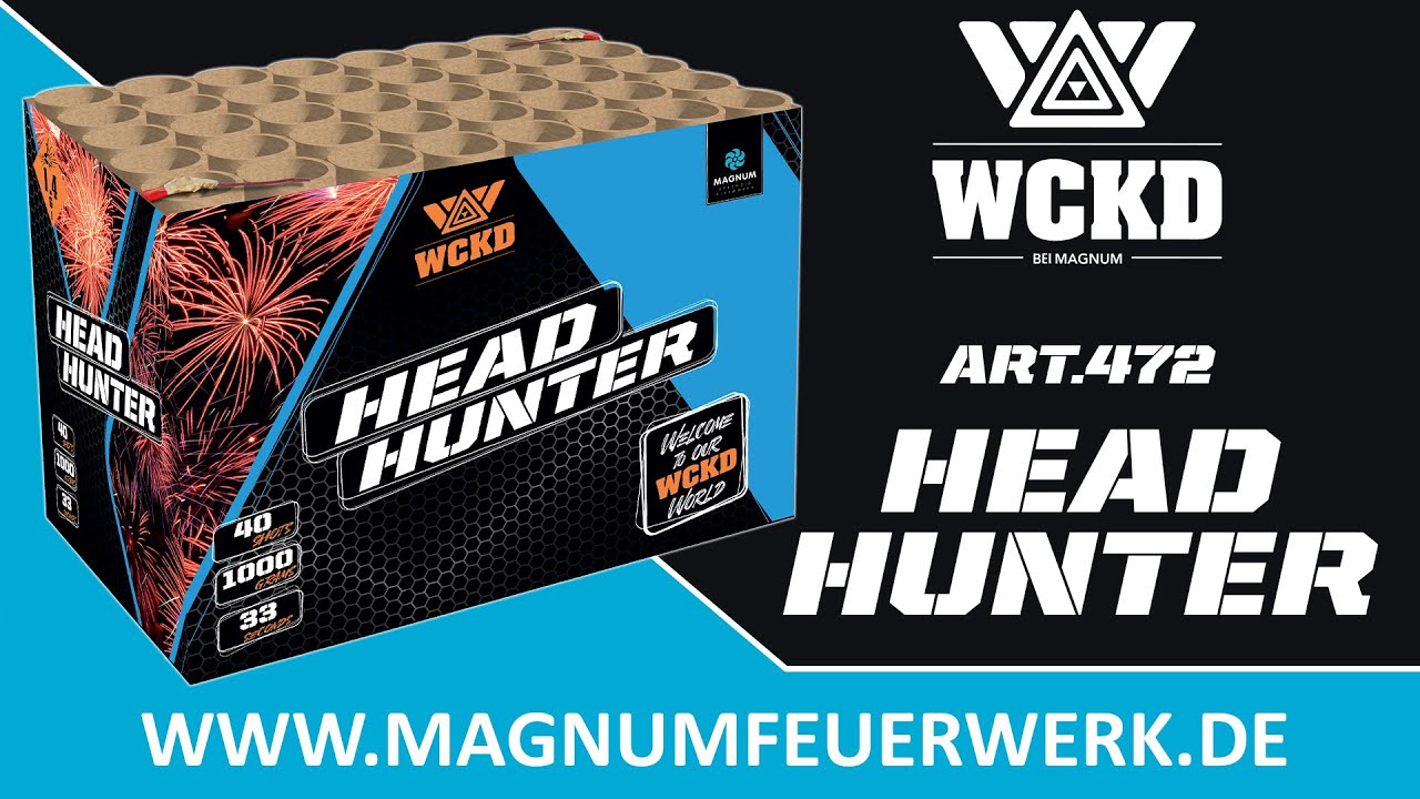 Art. 472 Head Hunter WCKD Magnum Feuerwerk