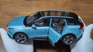 1:18 Diecast model car/ EV Aiways U5 review [Unboxing]