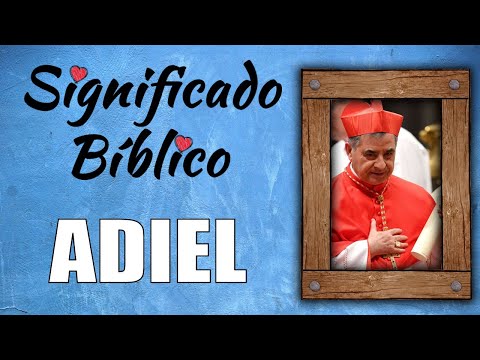 Video: ¿Cuál es el significado de adiel?