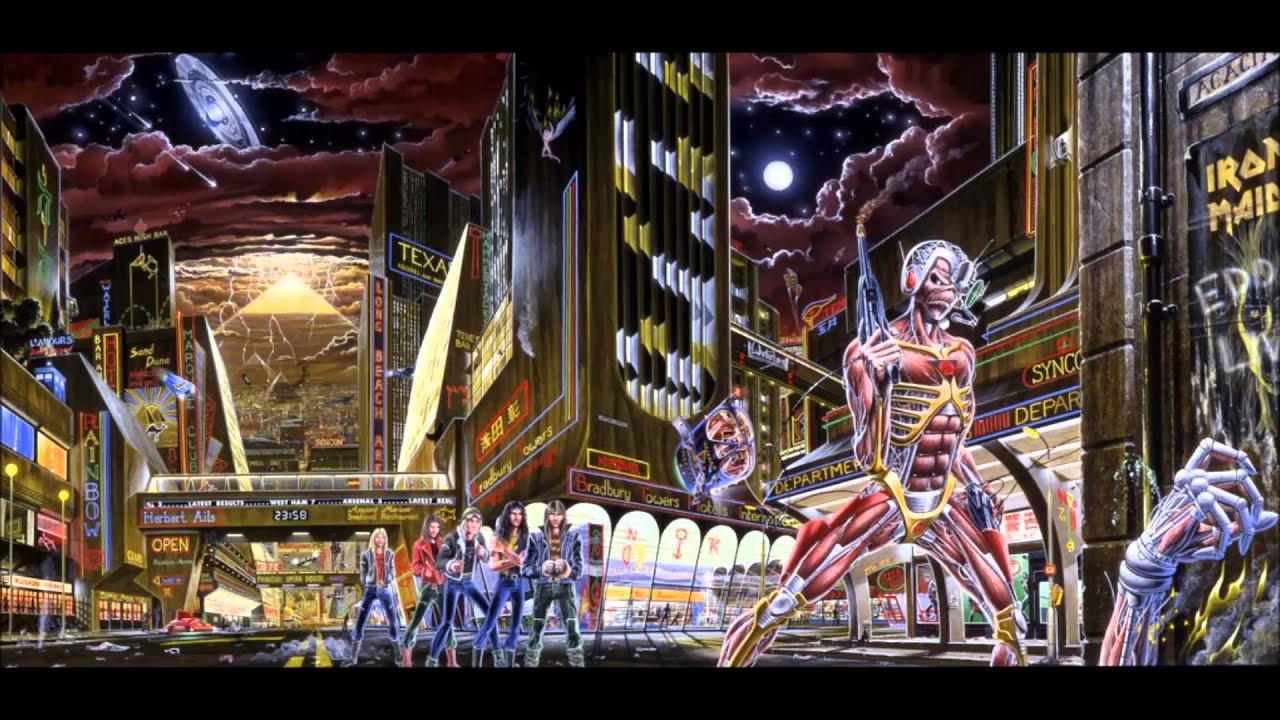 Iron Maiden Caught Somewhere in Time 2 Minutes to Midnight YouTube