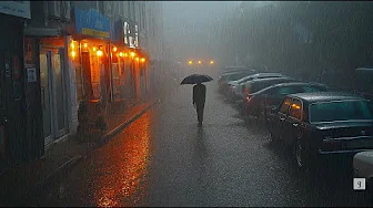 Heavy Rain Knows Me Better Than Anyone Else. Relaxing Sound for Sleep Meditation. White Noise.