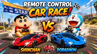 🏎️ Shinchan vs Doraemon – EPIC Remote Control Car Race! 🔥🚗 Who Will WIN? 😱🏁 screenshot 5