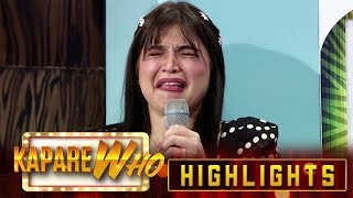 Anne grimaces with what Vice makes her drink | It’s Showtime KapareWho