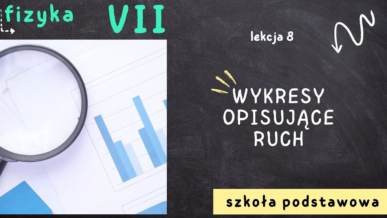 Fizyka klasa 7 [Lekcja 8 - Wykresy opisujące ruch] - YouTube