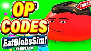 ALL NEW *SECRET CODES* IN ROBLOX EAT BLOBS SIMULATOR ( new codes in roblox Eat Blobs Simulator ) NEW