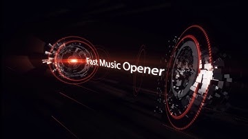 Fast Music Opener Animation in After Effects || After Effects Tutorial || No plugins || Easy Method