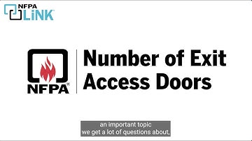 Number of Access Exit Doors Needed per NFPA 101