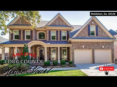 HOUSE TOUR| Atlanta House For Sale| Cobb County| Mableton, Ga.|Basement| No Bank! No Credit Option!