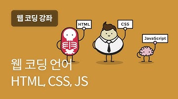#3 웹 언어 HTML, CSS, Javascript의 역할 파악하기 - 웹 코딩 강좌