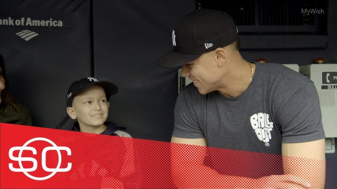 Watch: Aaron Judge meets with cancer survivor - Pinstripe Alley