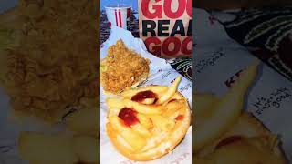 Kfc burger ? with Fried Chicken And Fries shotsvirallike & subscribe my channel