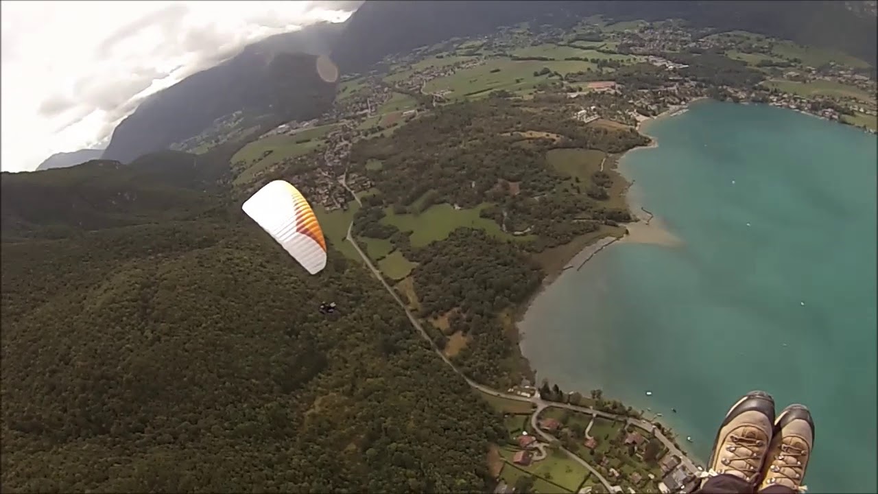 Vol Tandem à Annecy / Montmin 16.09.2017