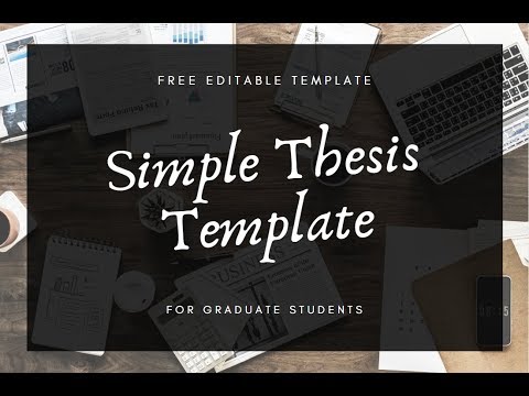 simple thesis sample