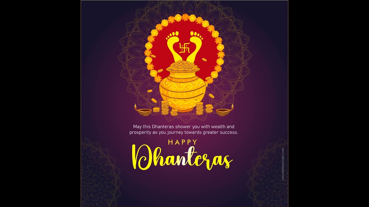 Dhanteras Post Video | Dhanteras Short Video | Dhanteras Status Video | Dhanteras Wishes Video
