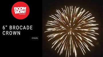 2020 boomwow top 5 shells  6" brocade crown by story