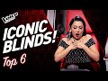 Most UNFORGETTABLE ICONIC Blind Auditions on The Voice Ever! | TOP 6