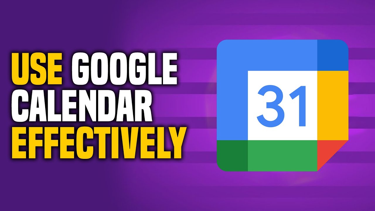 How to Use Google Calendar Efficiently (SIMPLE!) YouTube