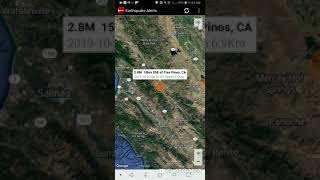 Tres pinos, california earthquake october 20th, 2019