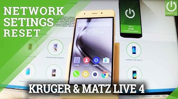 KRUGER & MATZ Live 4 Reset Network Settings / Restore Network