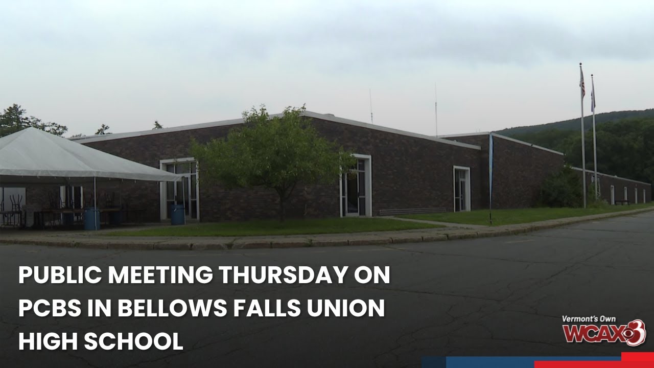 Public meeting Thursday on PCBs in Bellows Falls Union High School