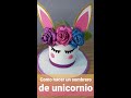 Como hacer un sombrero de unicornio-Yanina Montoya