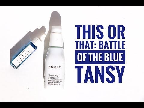 THIS OR THAT:  BATTLE OF BLUE TANSY (HERBIVORE LAPIS VS ACURE SERIOUSLY SOOTHING)-thumbnail