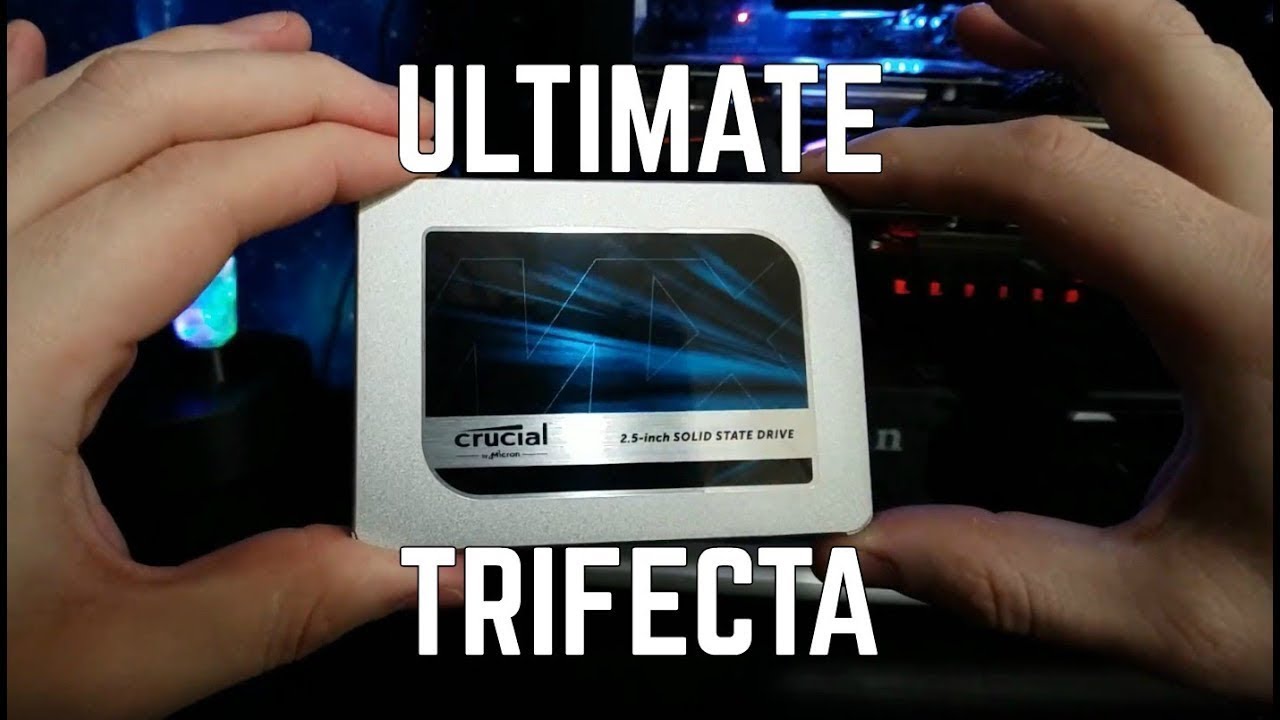 Crucial MX500 - Disque SSD - 500 Go - SATA 6Gb/s (CT500MX500SSD1)