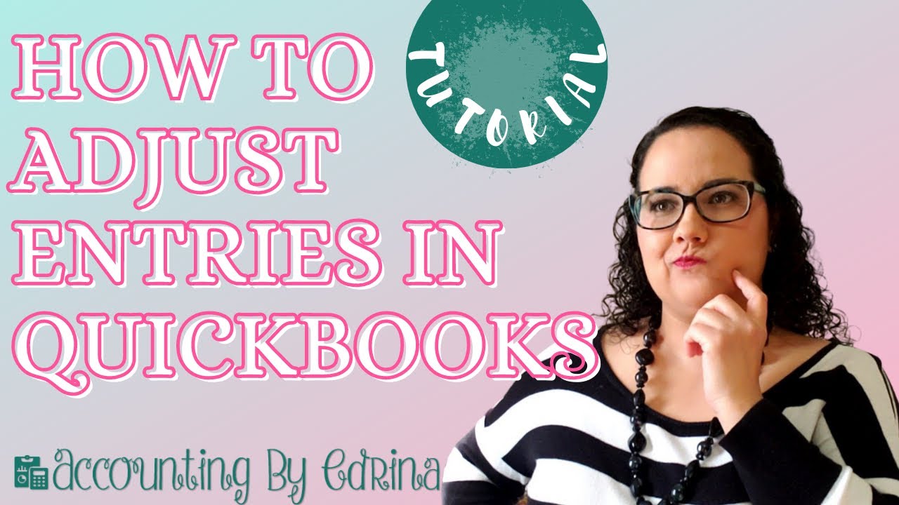 How to Correct or Adjust Journal Entries in QuickBooks Online - YouTube