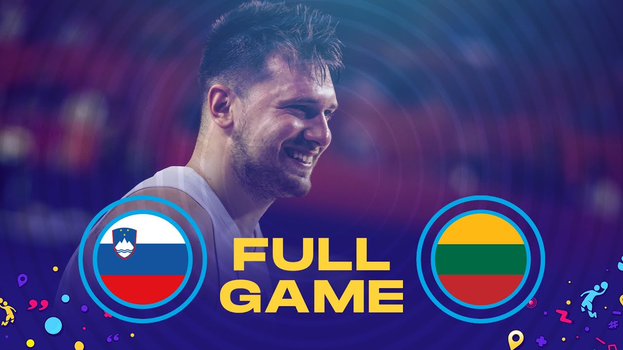 Slovenia v Lithuania | Full Basketball Game