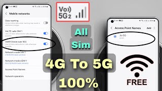 4G Mobile me 5G Network kaise Activate kare 😱 Amazing Hidden Setting all Network & All mobile 🔥