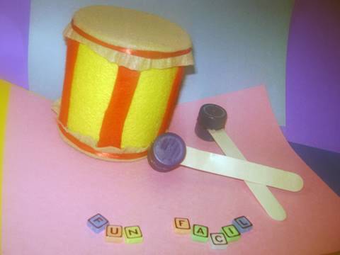 Comparable Norteamérica telegrama Como hacer un tambor de juguete con materiales reciclados -  manualidadesconninos - YouTube
