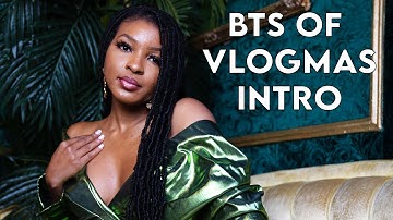 VLOGMAS 2020 DAY 1 | VLOGMAS INTRO BEHIND THE SCENES, VLOGMAS PREP,  INTRO REVEAL | KENSTHETIC