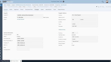 Reporting Audit Control in SAP Business ByDesign DEMO