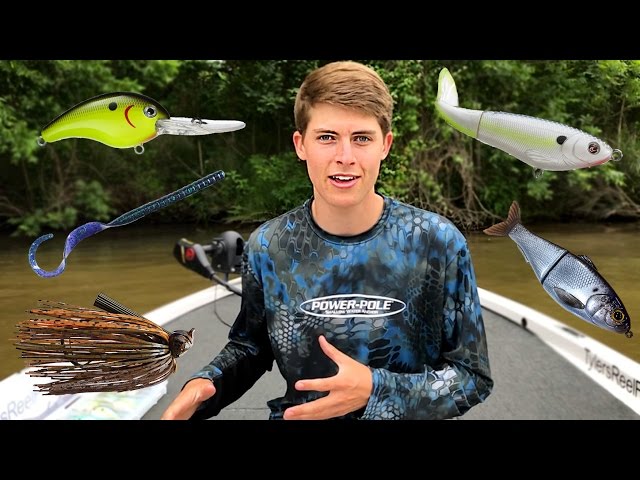 Top 5 Summer Bass Fishing Lures!! Tips & Tricks 