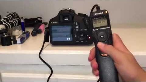 Review on the SHOOT RS-60E3 LCD Timer Shutter Release Remote Control for Canon EOS