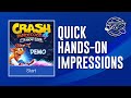 Quick Hands-On Impression on the Crash 4 Demo (Crash Bandicoot 4: It&#39;s About Time)