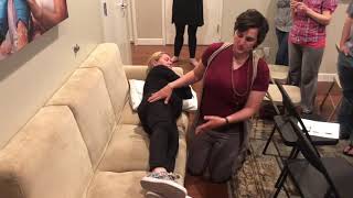 Side Lying Release with midwife Eve German, CPM, LM , MSM, utahbirthcenter.com screenshot 5