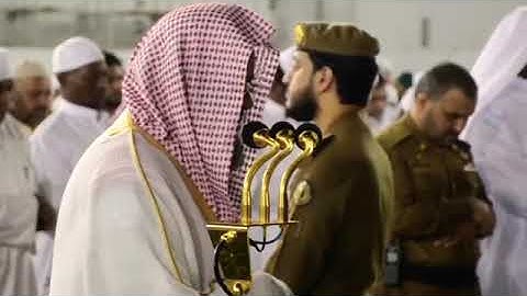سعود الشريم  ﴿ولله الأسماء الحسنى فادعوه بها﴾ من أخشع ما قد تسمعه للشيخ ترتيل مهيب من سورة الأعراف