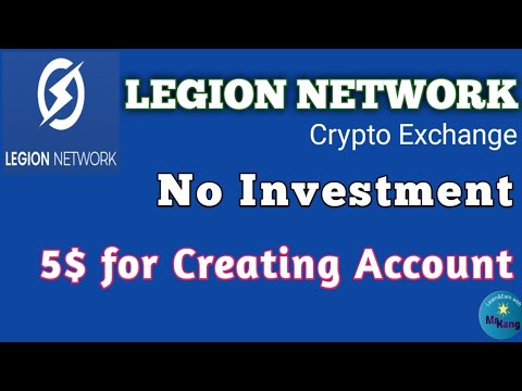 LEGION NETWORK Free Airdrop || Create Account For Free and Earn 5$ || Without Investment