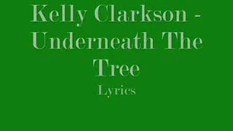 Kelly Clarkson - Underneath The Tree Lyrics