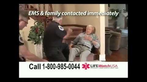 Life Watch Automatic Fall Detection TV Commercial