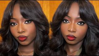 Seductive Soft Glam With a Bold Lip 💋| Makeup Tutorial  screenshot 5