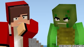 MIKEY GOT MAD TO MAIZEN  - Minecraft Animation